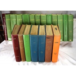 Life Magazine (The Second World War: Containing an enormous number of issues from 1939-1948) (35 bound volumes)